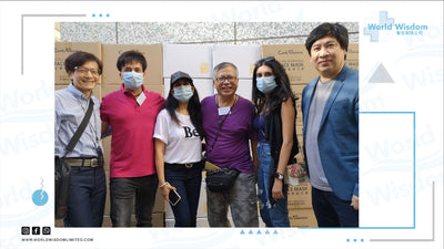 【MOMENTS | free distribution of made in Hong Kong masks 免費派發香港嘅製造口罩】